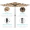 Best Choice Products 10ft Solar LED Lighted Patio Umbrella w/ Tilt Adjustment, UV-Resistant Fabric